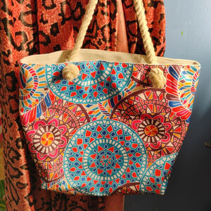 #55 summer tote bag